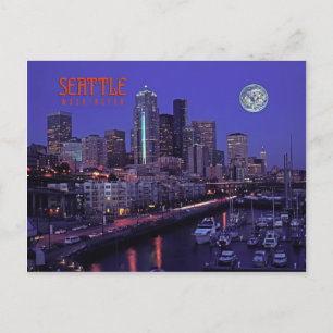 Seattle, Washington, Staat Postkarte