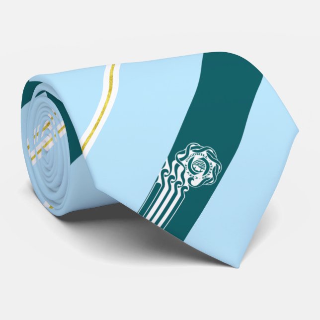 Seattle (Washington) Stadtflagge Neck Tie Krawatte (Gerollt)