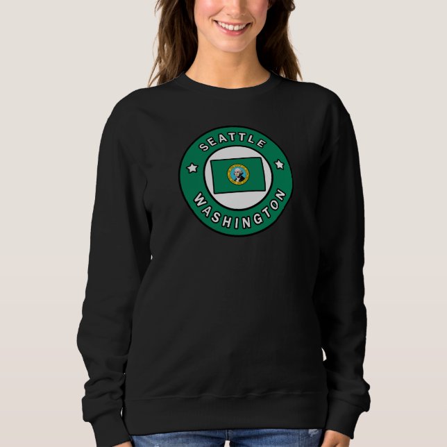 Seattle Washington Sweatshirt (Vorderseite)