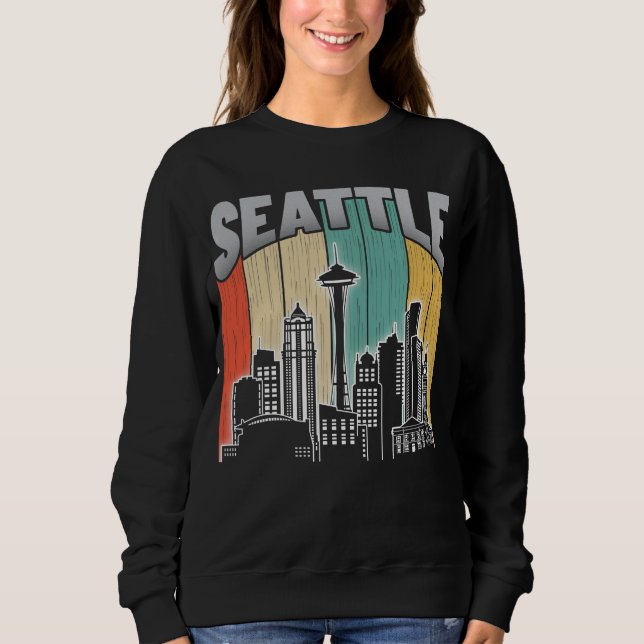 Seattle Washington Sweatshirt (Vorderseite)