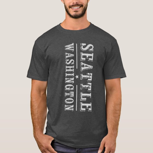 Seattle Washington T - Shirt (Vorderseite)
