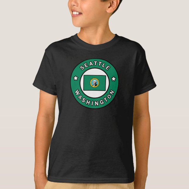 Seattle Washington T-Shirt (Vorderseite)