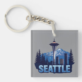 Seattle Washington United States of America Schlüsselanhänger