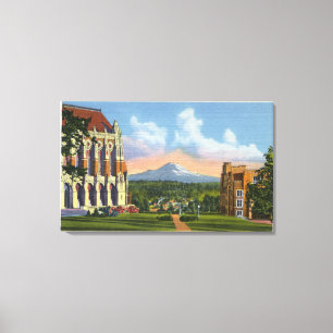 Seattle, Washington - University of Washington Leinwanddruck