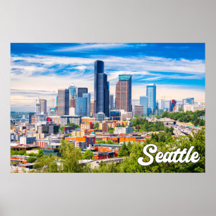 Seattle, Washington, USA Poster