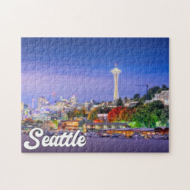 Seattle, Washington, USA Puzzle (Horizontal)