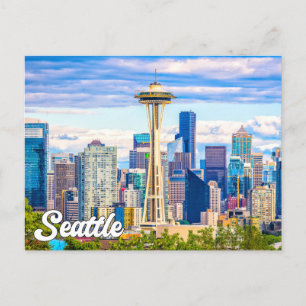 Seattle, Washington, Vereinigte Staaten Postkarte