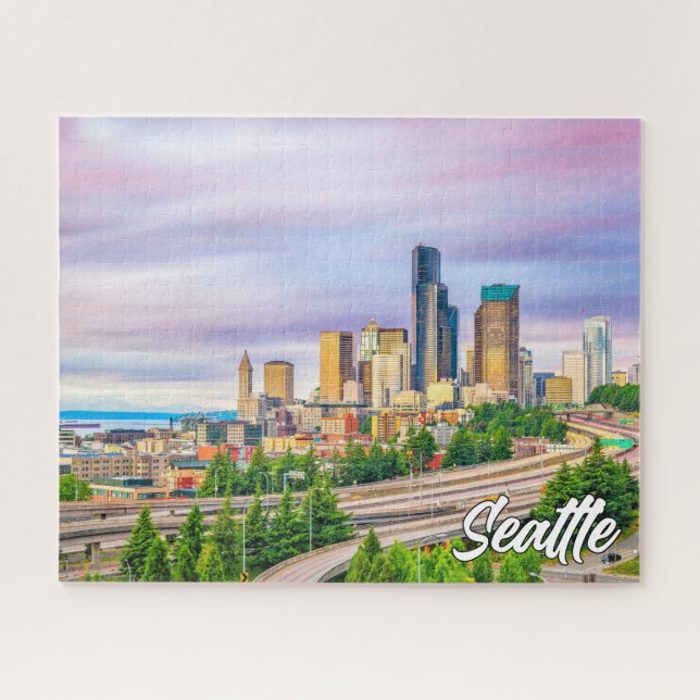Seattle, Washington, Vereinigte Staaten Puzzle (Horizontal)