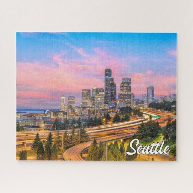 Seattle, Washington, Vereinigte Staaten Puzzle (Horizontal)