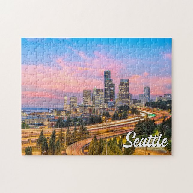 Seattle, Washington, Vereinigte Staaten Puzzle (Horizontal)