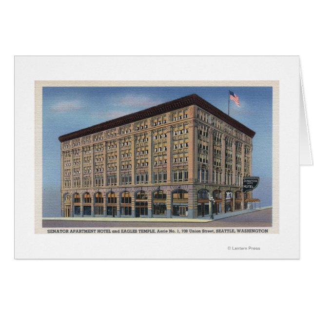 Seattle, Washington - View of Senator Apt (Vorderseite (Horizontal))