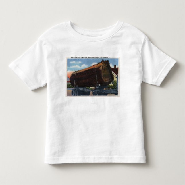 Seattle, WashingtonGiant Klotz unterwegs zur Mühle Kleinkind T-shirt (Vorderseite)