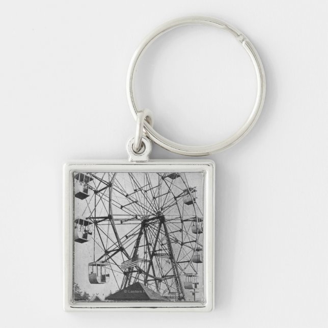 Seattle, WashingtonYukon-Pacific Expo Ferris Schlüsselanhänger (Vorne)