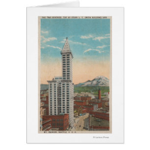 Seattle, WASmith Tower View & Mt. Rainier