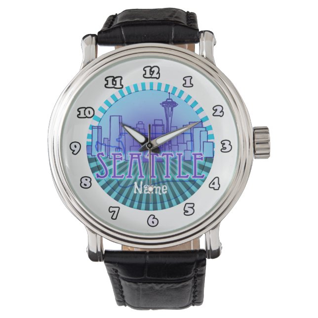 Seattle watch armbanduhr (Vorderseite)
