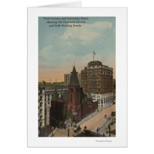 Seattle, WAThird Avenue und University Streets