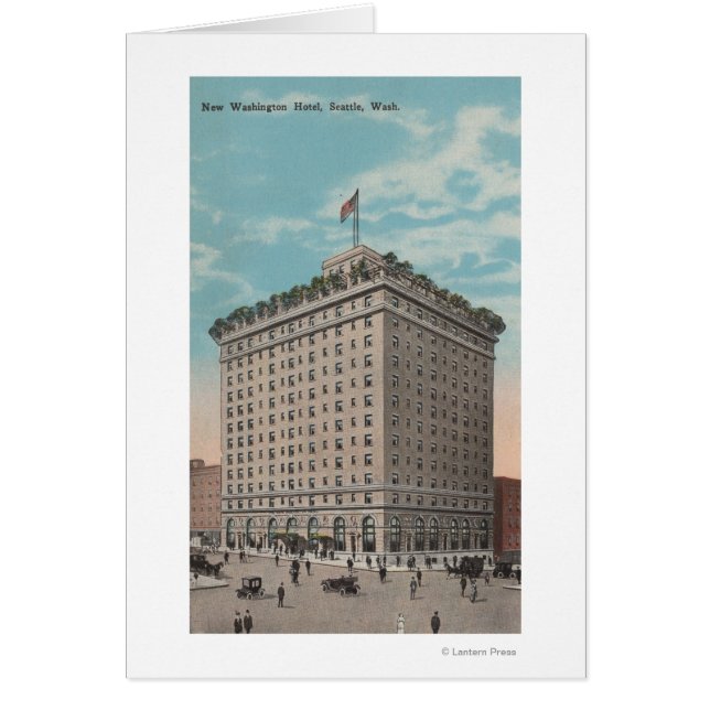 Seattle, WAView vom Washington Hotel (Vorne)