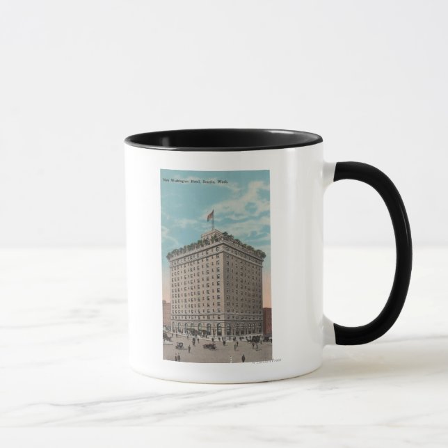 Seattle, WAView vom Washington Hotel Tasse (Rechts)