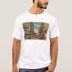 Seattle, WAView von 3. Allee. U. Pike-St. T-Shirt