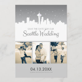 Seattle Wedding Rett-the-date Save The Date