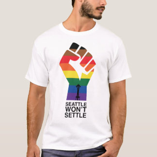Seattle wird sich nicht niederlassen T-Shirt