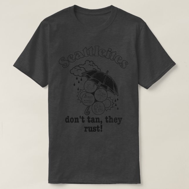 Seattleitungen tan sie ruhen T-Shirt (Design vorne)