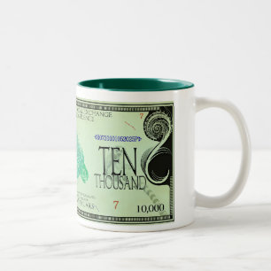SeaTurtle-Ecodollars Zweifarbige Tasse