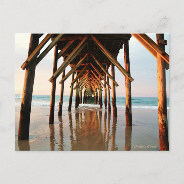 SeaView Pier Postkarte (Vorderseite)