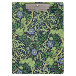 Seaweed art nouveau design by William Morris Klemmbrett