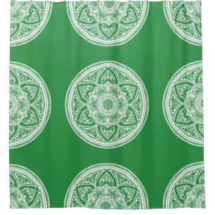 Seaweed Mandala Duschvorhang