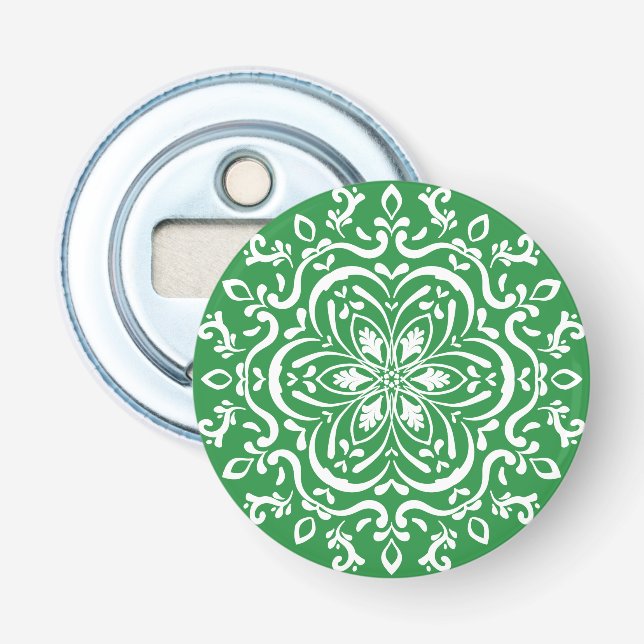 Seaweed Mandala Flaschenöffner (Vorderseite)