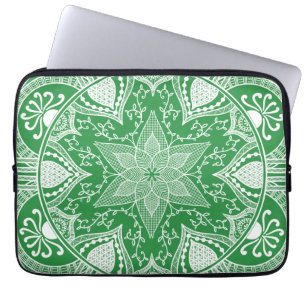 Seaweed Mandala Laptopschutzhülle