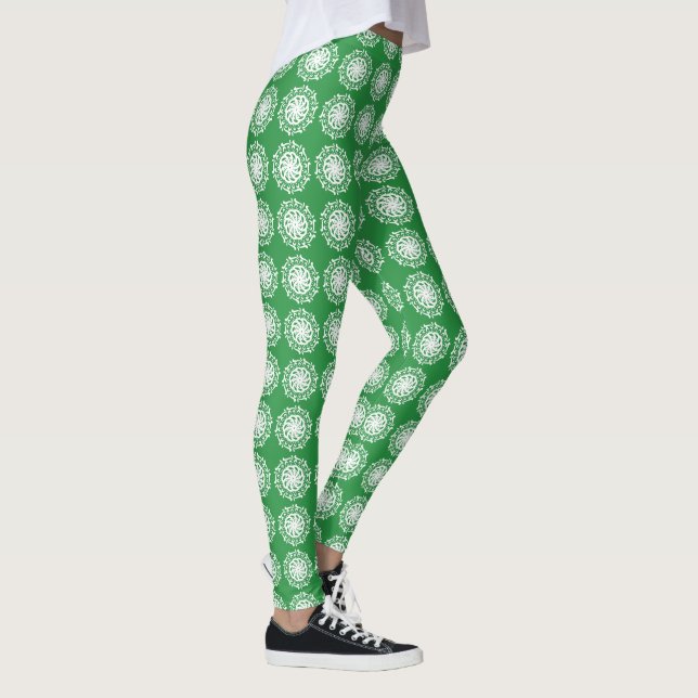 Seaweed Mandala Leggings (Rechts)
