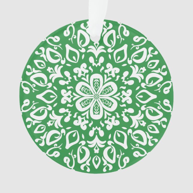 Seaweed Mandala Ornament (Vorderseite)