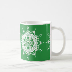 Seaweed Mandala Tasse
