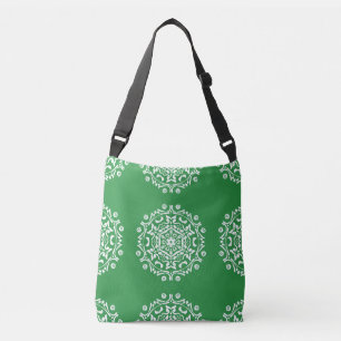 Seaweed Mandala Tragetaschen Mit Langen Trägern