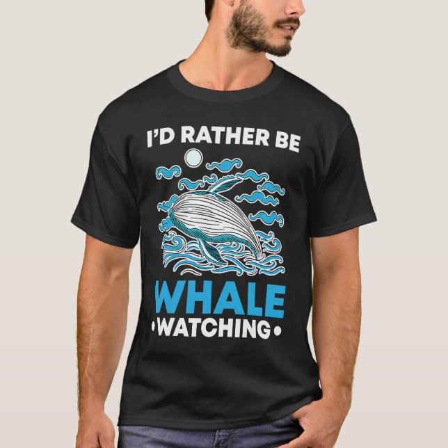 Seaworld Cetacean Orca Whale Watching T-Shirt (Vorderseite)