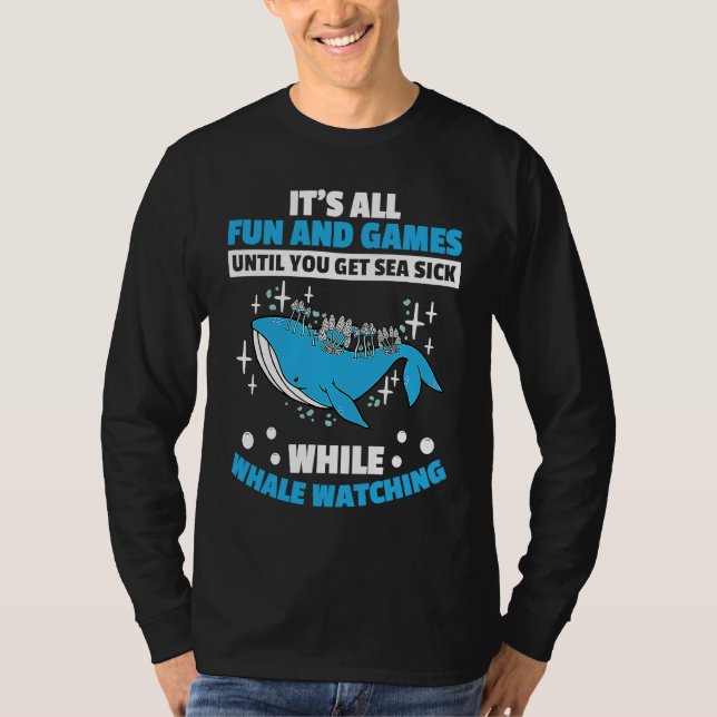 Seaworld Cetacean Orca Whale Watching T-Shirt (Vorderseite)