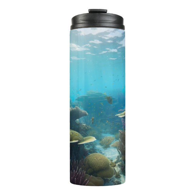 Seaworld Design Thermosbecher (Vorderseite)