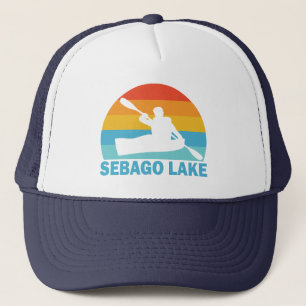 Sebago Lake Maine Kayak Truckerkappe