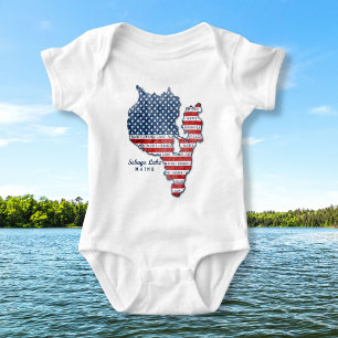 Sebago See-Maine-Shirt Baby Strampler