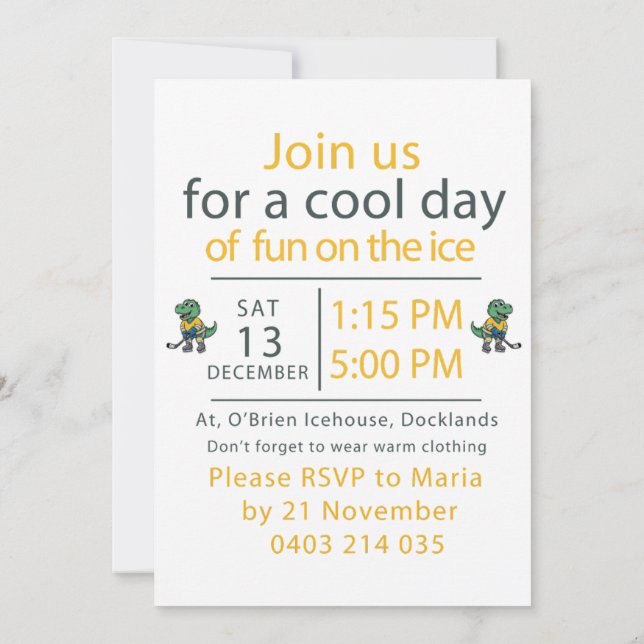 Sebastian Birthday 7th  Einladung (Rückseite)