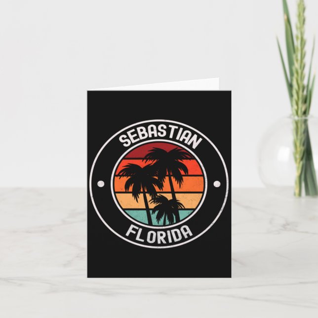 Sebastian Florida Leistung Karte (Vorderseite)