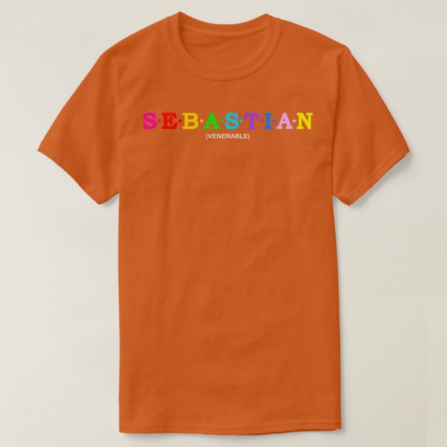 Sebastian Venerable 1 T-Shirt (Design vorne)