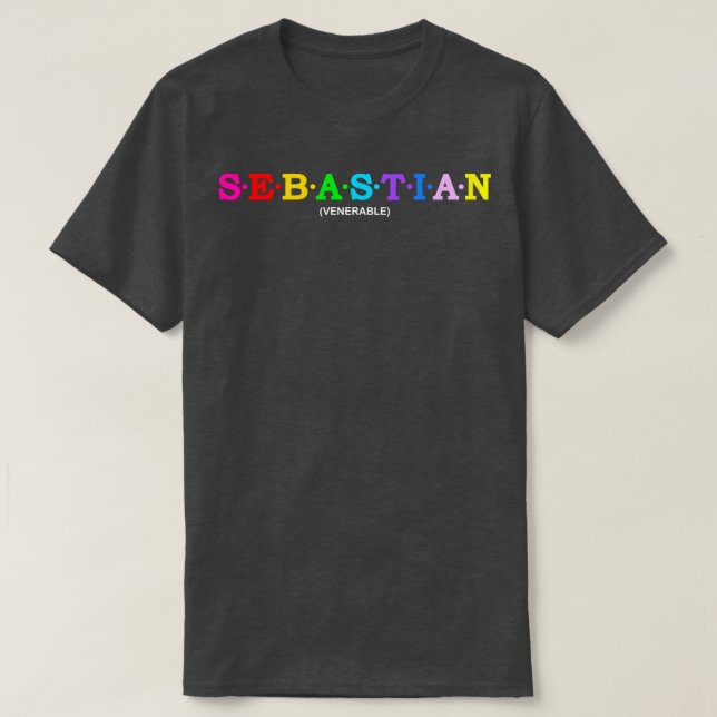 Sebastian Venerable T-Shirt (Design vorne)