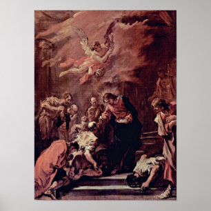 Sebastiano Ricci - Kommunion der Apostel Poster