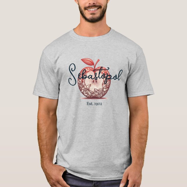 Sebastopol California Gravenstein Apple Fair T-Shirt (Vorderseite)