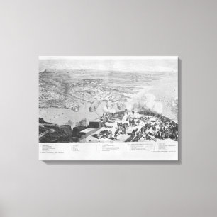 Sebastopol vom Fort Constantin Leinwanddruck