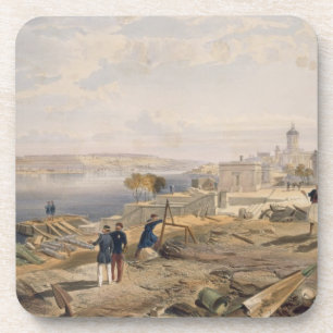 Sebastopol von der Rückseite des Forts Nicholas, Untersetzer