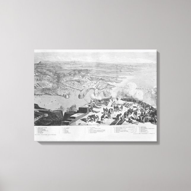 Sebastopol von Fort Constantin Leinwanddruck (Vorderseite)
